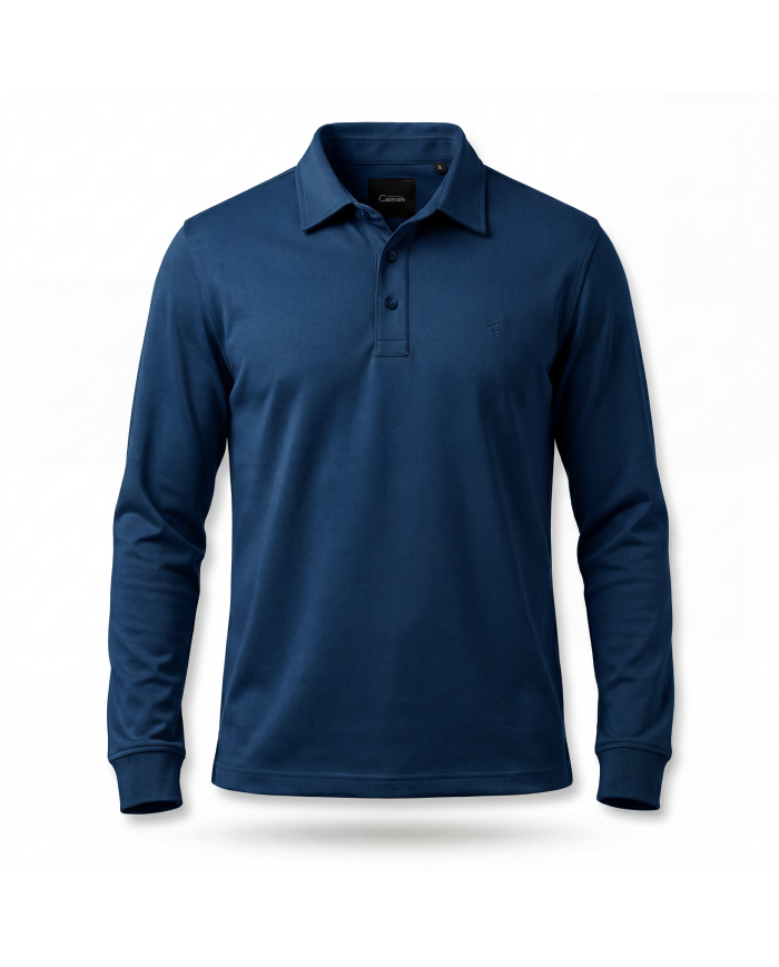 Polo Homme  - Bleu Indigo