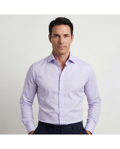 Cravate.tn | Chemise Col ouverte - Parme