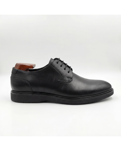 Chaussures Derbie Cuir Mileti- noir