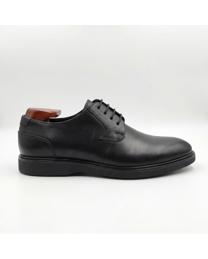 Chaussures Derbie Cuir Mileti- noir
