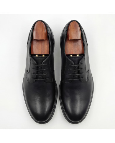 Chaussures Derbie Cuir Mileti- noir