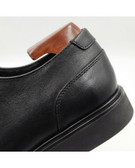 Chaussures Derbie Cuir Mileti- noir