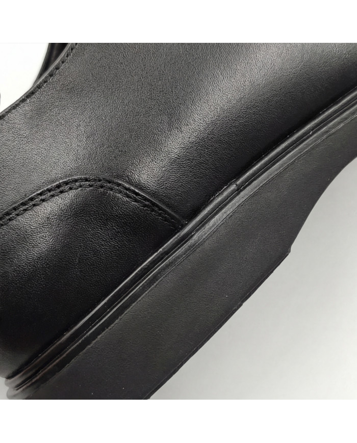Chaussures Derbie Cuir Mileti- noir