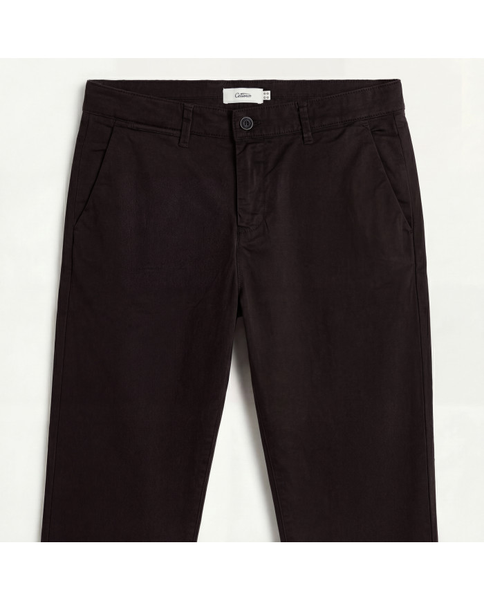Pack 3 Pantalons Maco homme Noir, bleu marine et marron foncé