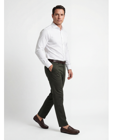 Pantalon Maco homme vert foncé