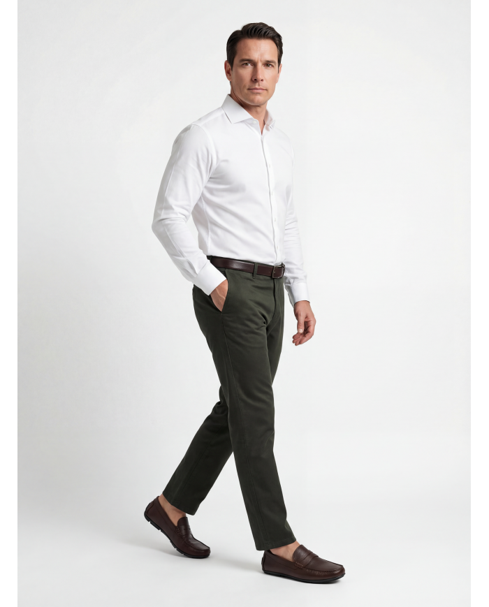 Pantalon Maco homme vert foncé