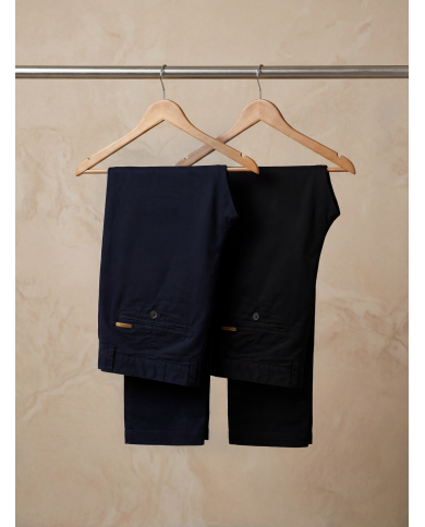 Pack 2 Pantalons Maco homme Noir et bleu marine