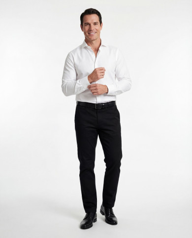 Pack 2 Pantalons Maco homme Noir et bleu marine
