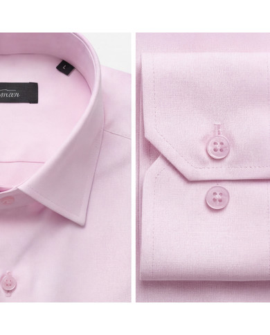 Cravate.tn | Chemise Col ouvert - Rose