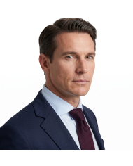 Cravate Burgandy faux uni