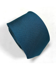 Cravate Bleu pétrole Faux Uni