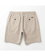 Cravate.tn | Bermuda lin avec cordon beige sable