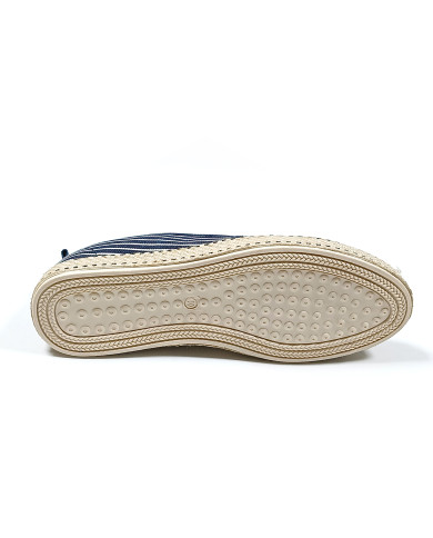 Cravate.tn | Espadrille Halfa marine sans lacet