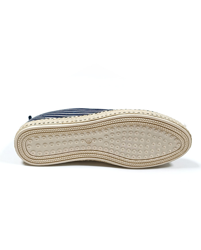 Cravate.tn | Espadrille Halfa marine sans lacet