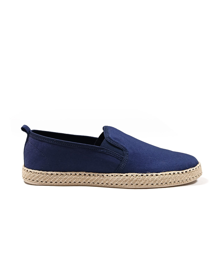 Cravate.tn | Espadrille Halfa bleu marine sans lacet