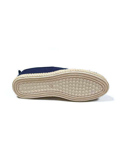 Cravate.tn | Espadrille Halfa bleu marine sans lacet