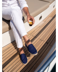 Cravate.tn | Espadrille Halfa bleu marine sans lacet