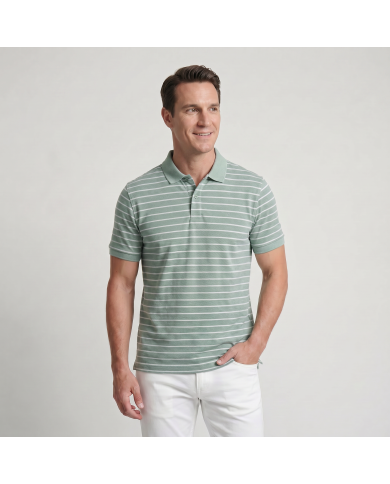 Polo en coton piqué