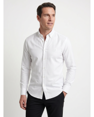 chemise-oxford-blanche-col-boutonne