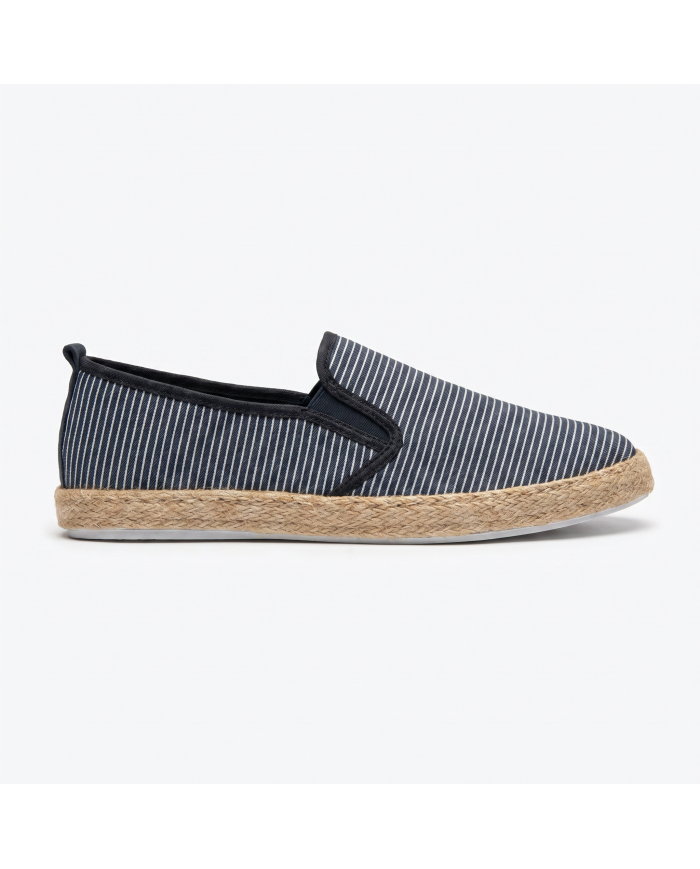 Cravate.tn | Espadrille Halfa marine sans lacet