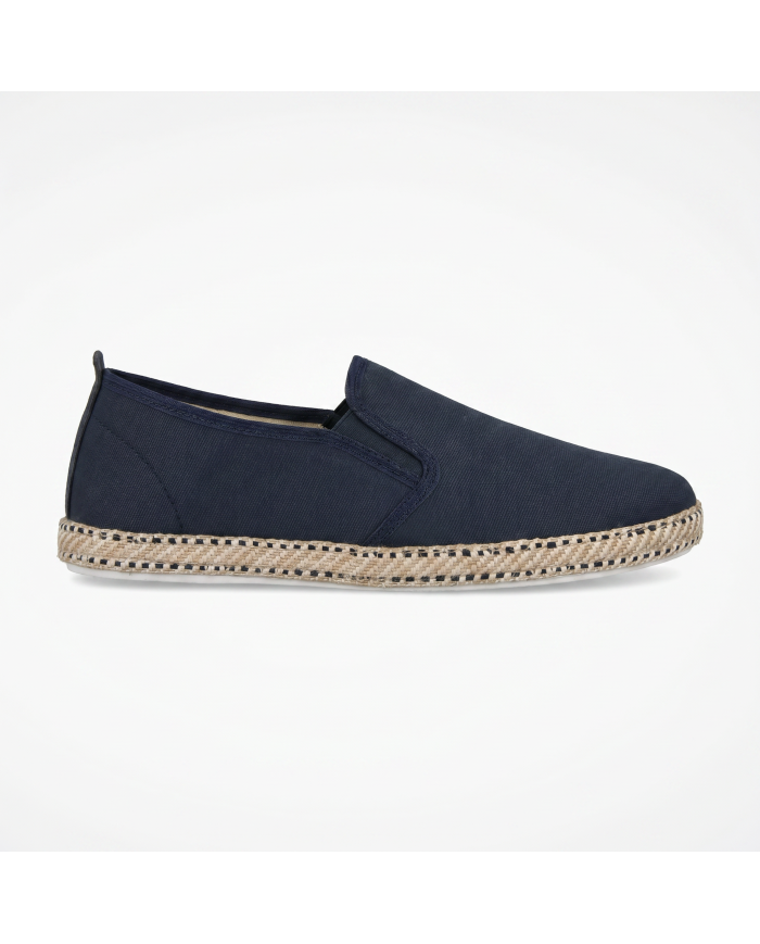 Cravate.tn | Espadrille Halfa bleu marine foncé sans lacet