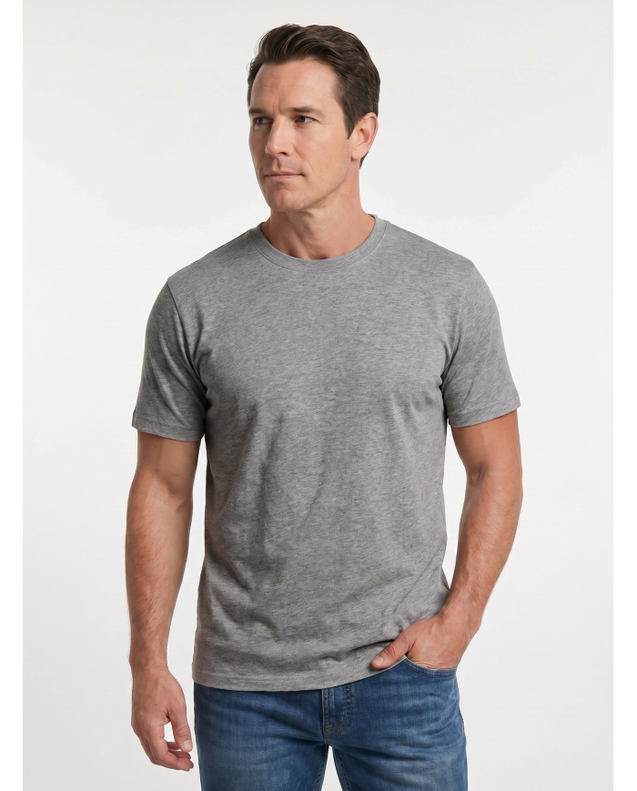 Pack 3 T-shirt col rond 100% coton