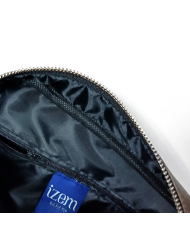 Cravate.tn | Mini trousse pour homme Marron Grainé