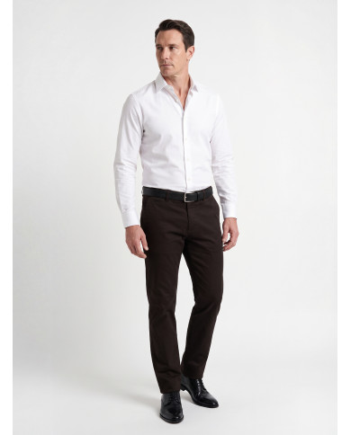 Pantalon Maco homme marron foncé