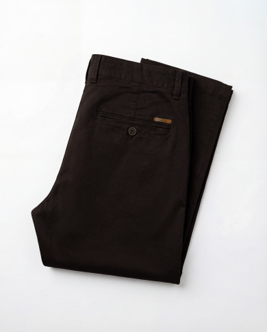 Pantalon Maco homme marron foncé