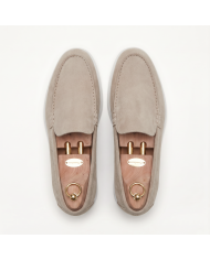 Mocassin homme en nubuck sable