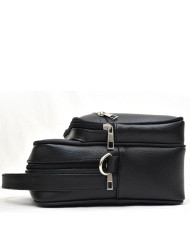 Sac de voyage avec bandoulière noir grainé Sac de voyage avec bandoulière noir grainé
