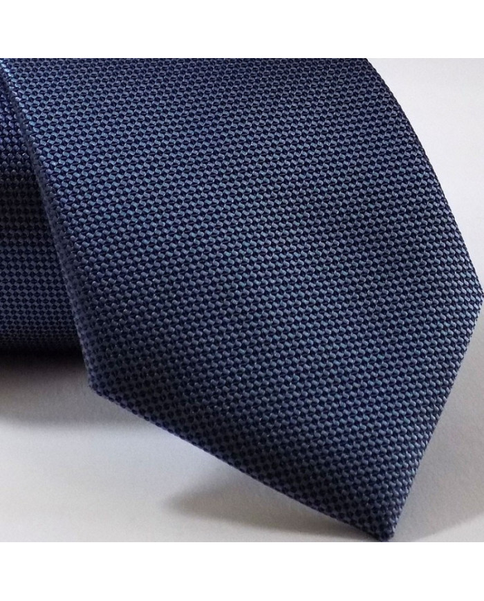Cravate.tn | Cravate Bleu Marine Faux Uni
