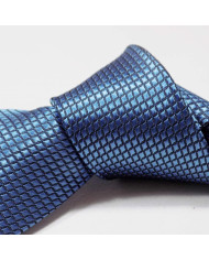 Cravate.tn | Cravate Bleu Marine Faux Uni