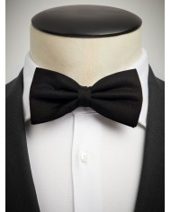 Nœud papillon noire uni