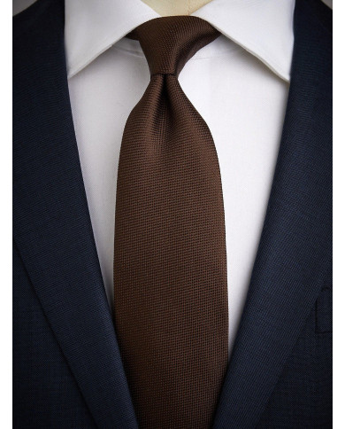 Cravate.tn | Cravate Marron Chocolat Faux Uni Cravate.tn | Cravate Marron Chocolat Faux Uni