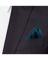 Cravate.tn | Pochette Noir faux uni