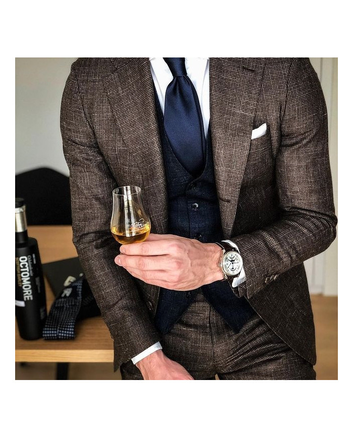 Cravate.tn | Cravate Bleu Marine Satinée