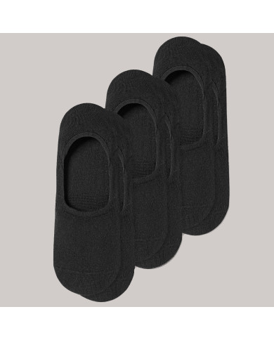 Cravate.tn | Lot de 3 paires de chaussettes invisible noires Cravate.tn | Lot de 3 paires de chaussettes invisible noires