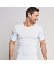 Cravate.tn | Lot de 3 t-shirt blancs impérial : col rond Cravate.tn | Lot de 3 t-shirt blancs impérial : col rond