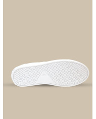 Cravate.tn | Sneakers Cuir en Blanc - Izem