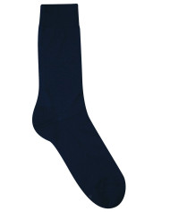 Cravate.tn | Lot de 3 paires de Chaussettes fil d'Ecosse - Bleu Marine