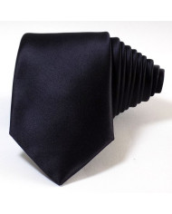 Cravate.tn | Cravate noire Satinée