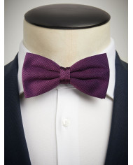 Cravate.tn | Nœud papillon aubergine faux uni Cravate.tn | Nœud papillon aubergine faux uni