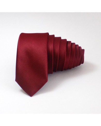 Cravate.tn | Cravate Rouge Bordeaux Satinée Cravate.tn | Cravate Rouge Bordeaux Satinée