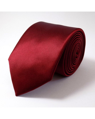 Cravate.tn | Cravate Rouge Bordeaux Satinée Cravate.tn | Cravate Rouge Bordeaux Satinée