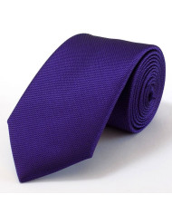 Cravate.tn | Cravate violette faux uni