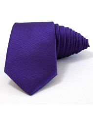 Cravate.tn | Cravate violette faux uni