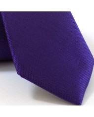 Cravate.tn | Cravate violette faux uni