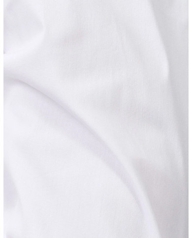 Chemise Popeline - Col Français - Blanc Chemise Popeline - Col Français - Blanc