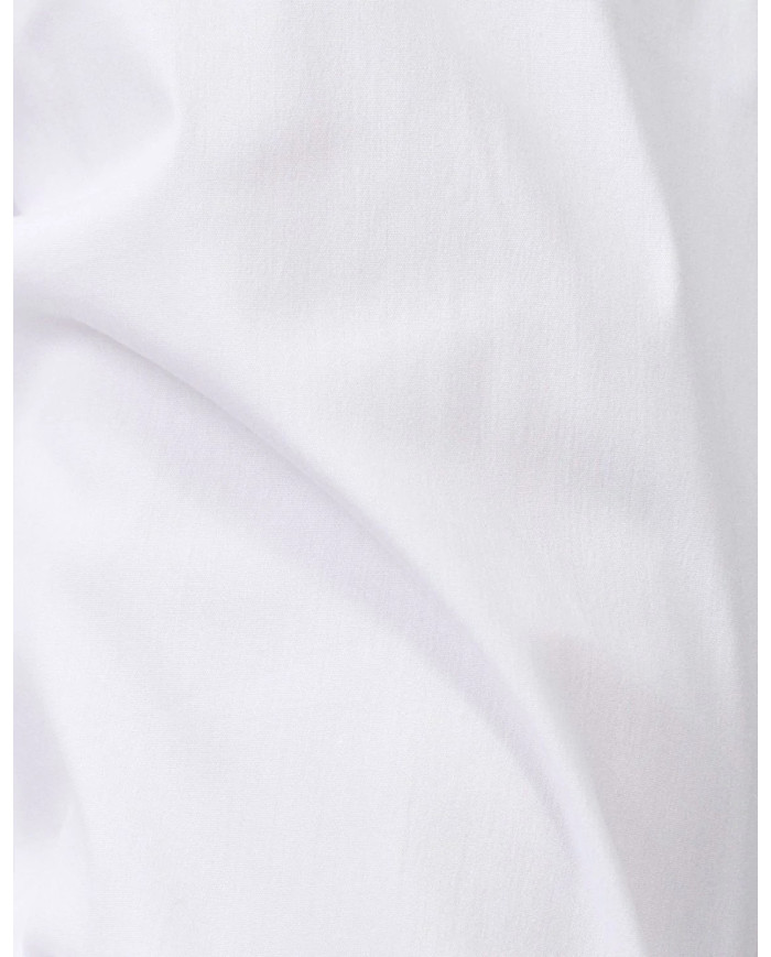 Chemise Popeline - Col Français - Blanc